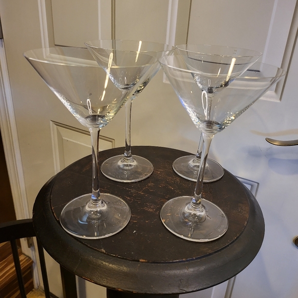 Riedel Accents 4 Riedel Crystal Vinum Martini Glasses 4 78 Poshmark